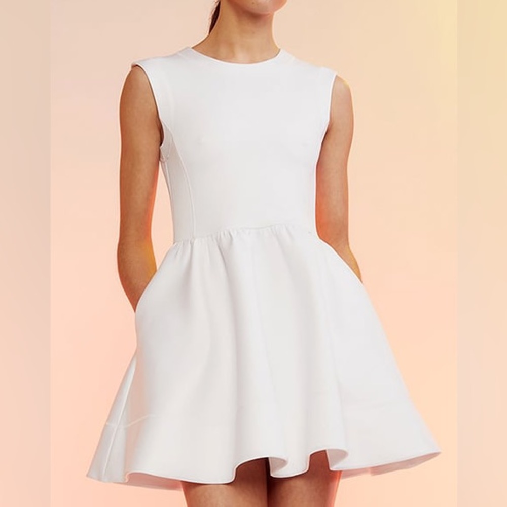 Cynthia Rowley Lily Dress white
